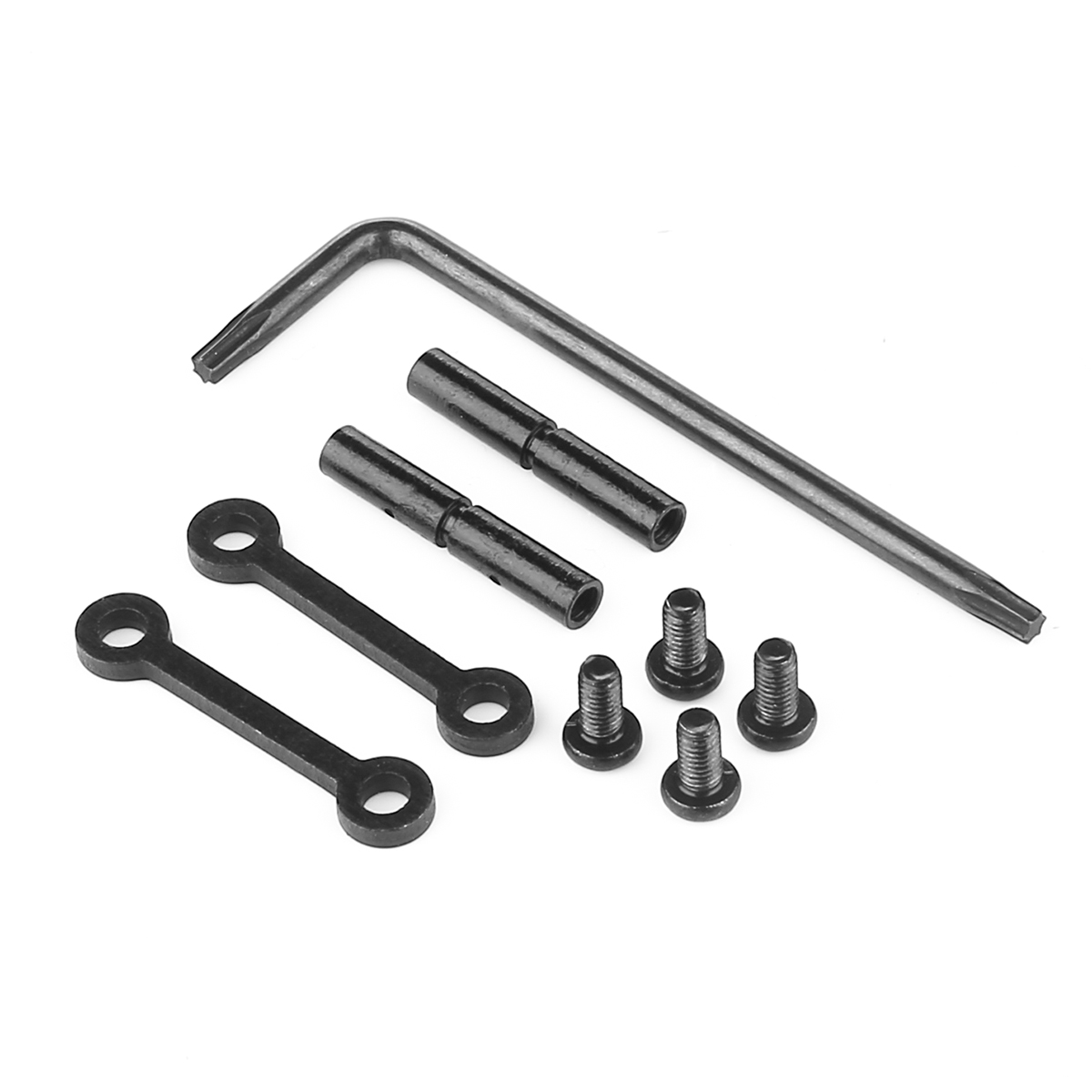 Tactical Black Oxide .154″ AR15 Anti Walk Pins 2 Steel Side Plates All Steel Anti Walk Hammer Trigger Pins