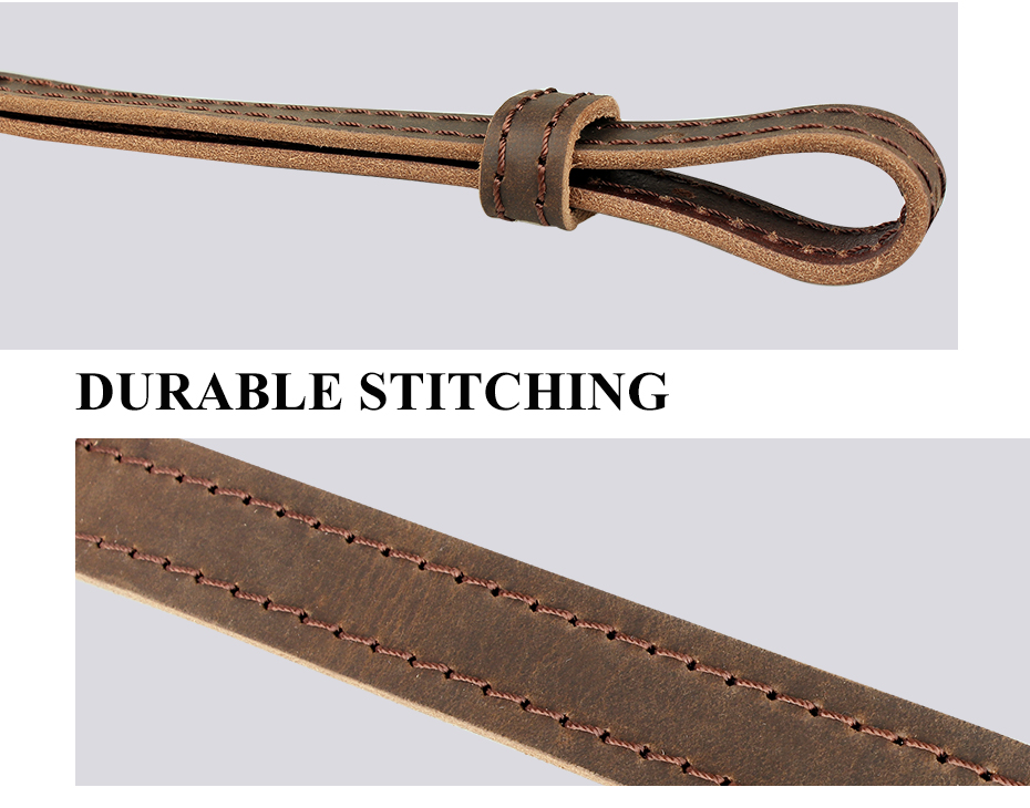 Kosibate Hunting Gun Sling Genuine Leather Rifle Sling Tactical Strap for Shotgun Military Accessories Gun Slings