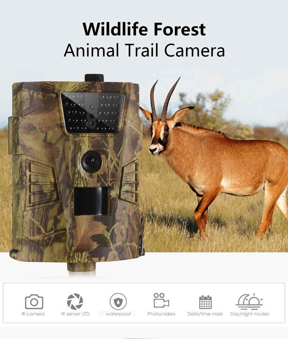 4PCS/LOT Hunting Trail Camera  850NM 12MP 1080P Animal Tracking Cameras Photo Traps Wild Surveillance HT001B