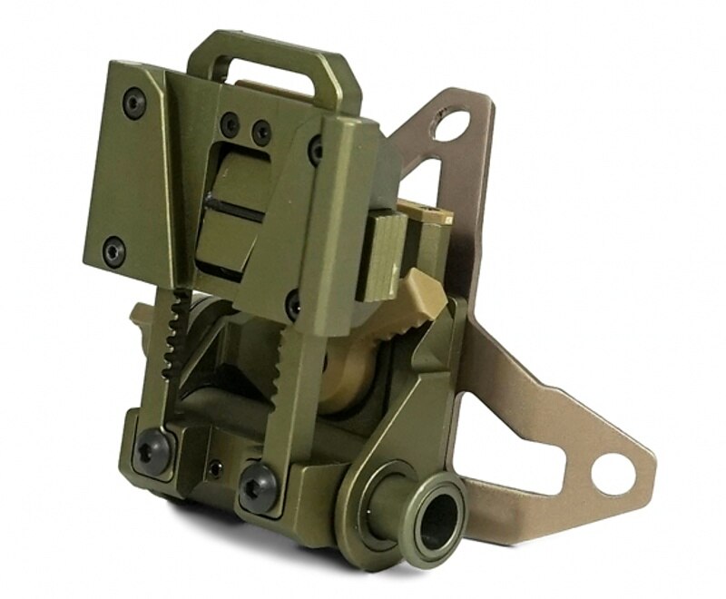 CQC Aluminum L4G30 NVG Mount Airsoft Tactical Helmet Shroud For Night Vision Goggle AN/PVS-7 14 15 18 21