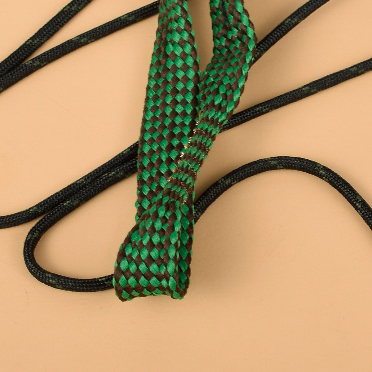 Pro .22cal 5.56mm .38cal 9mm nato Brass bore snake rifle/pistol Gun cleaner boresnake Rope Rifle Barrel Hunting Gun cleaning kit