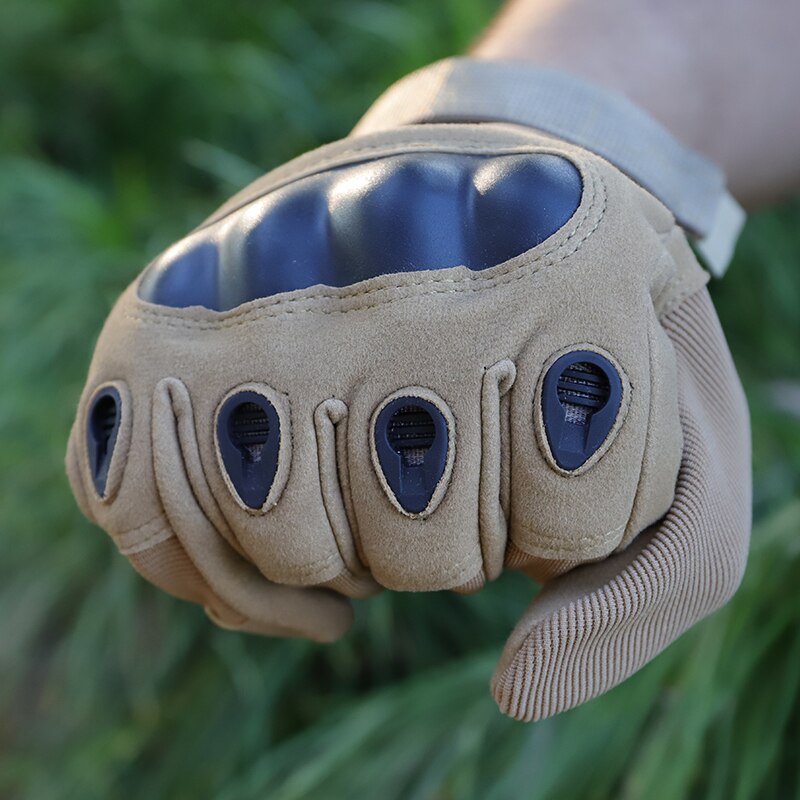 Winter Full Finger Protective Shell Army Mittens Antiskid Motorcyclist Paintball Shooting Airsoft Combat Hunting Cycling Gloves