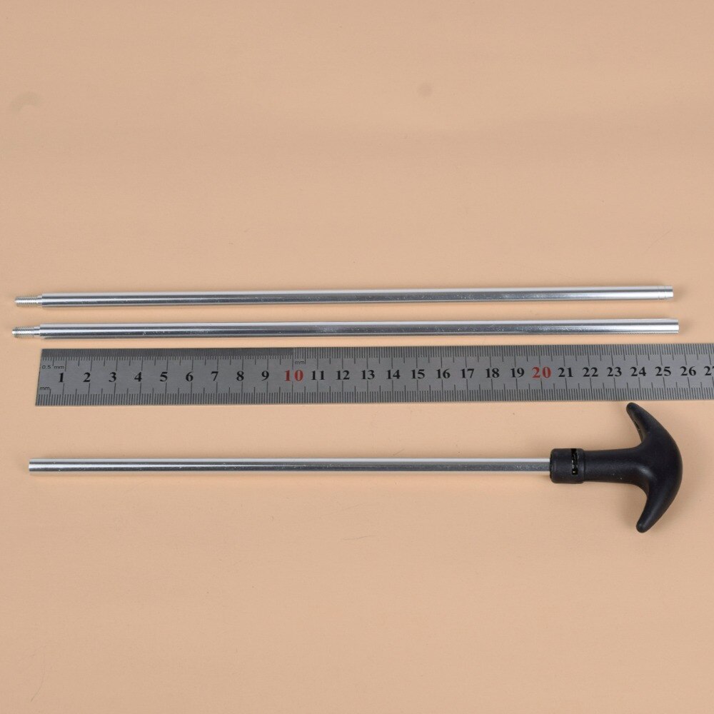 16 GA Gun Cleaning Brush Rod Brush Cleaning Kit Aluminum For 16GA Caliber Gauge Gun Hunting Rifle