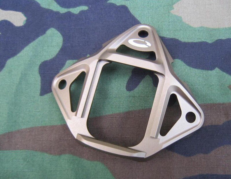 CQC Aluminum Airsoft Tactical Helmet VAS Shroud Skeleton Three-Hole NVG Mount Fast Mich Helmet Accessories