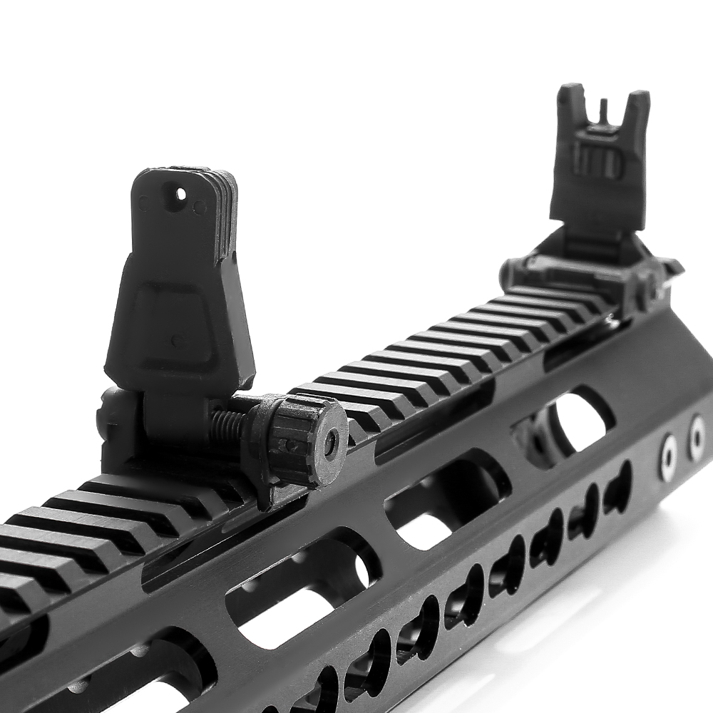 Nylon Polymer Tactical Gen3 Pro Front Rear Backup For AR15 Front Rear Sight flip up Rapid Transition Backup Sight for
