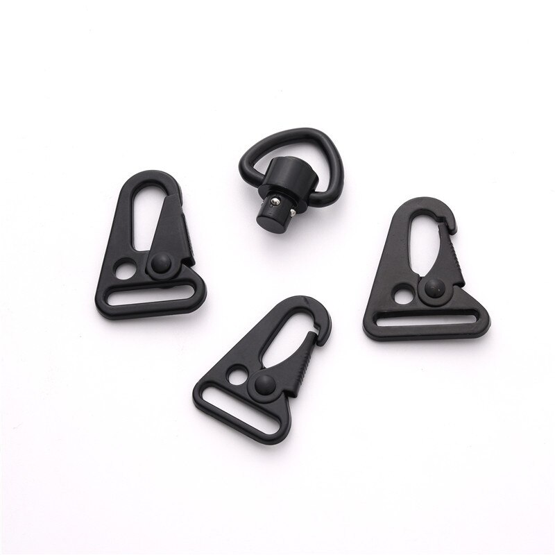 QD Quick Release Buckle Olecranon Hook Accessories Heart-Shaped Steel Ball Buckle Outdoor High-Strength Tactical Strap