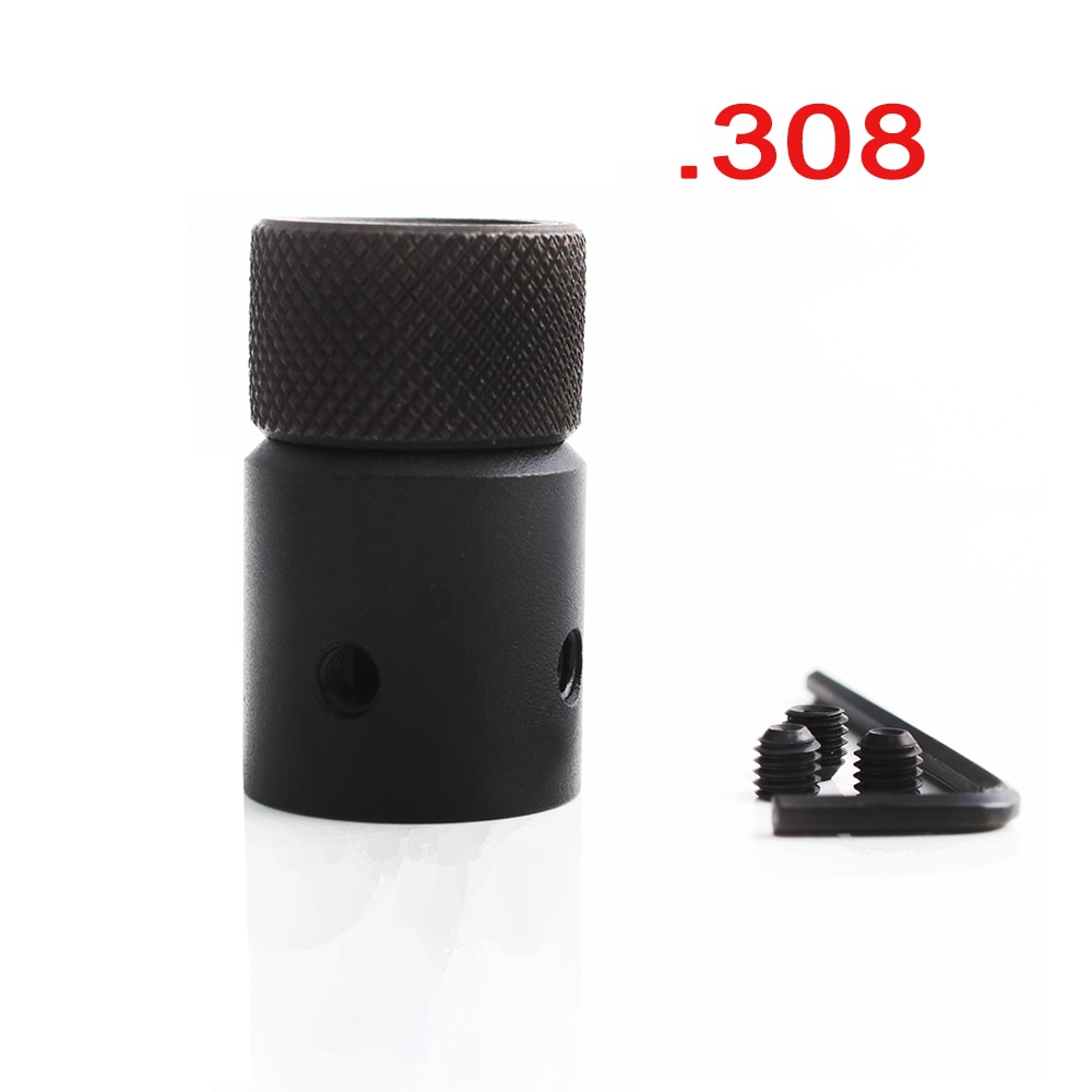 1022 10/22 Barrel End Thread Protector Muzzle Brake Adapter 1/2×28 5/8×24 Combo .223 .308 Compensator