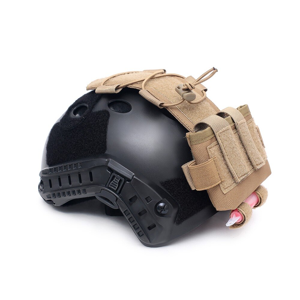 Tactical Helmet Battery Pouch MK2 Battery Case Fast Helmet Counterweight Pack Camo Utility Hunting Airsoft Helmet Battery Bags