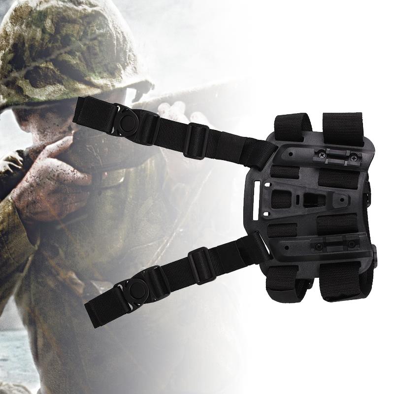 Tactical Drop Leg Thigh Rig Holster Platform Panel Plate for SERPA CQC Holsters