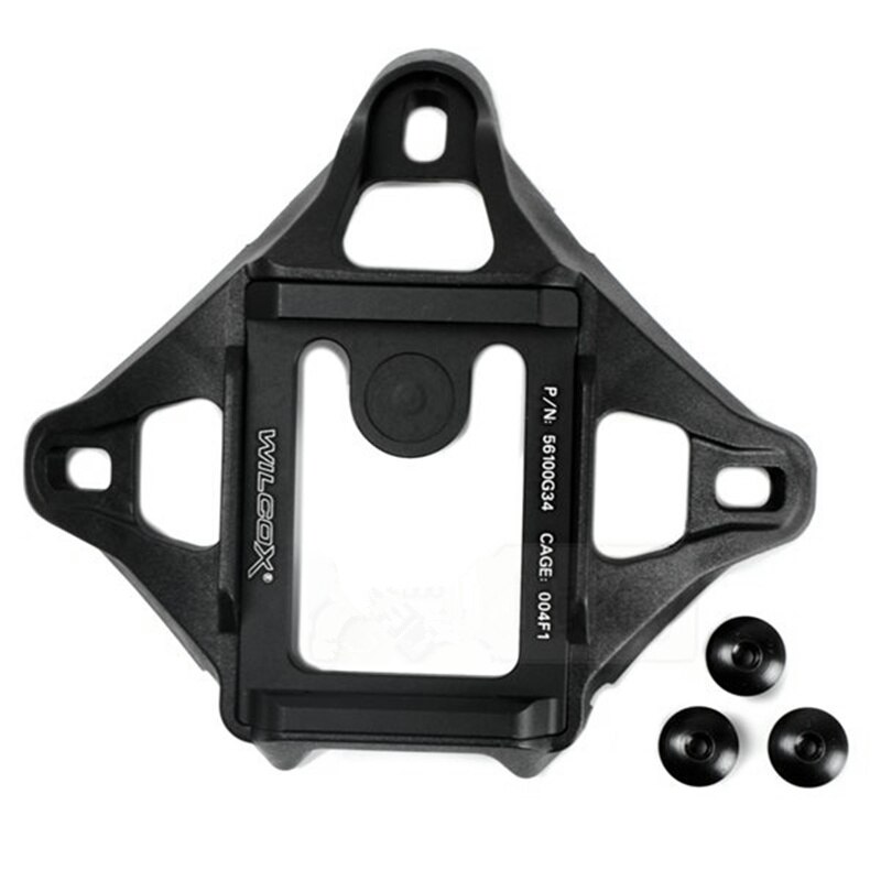 CQC Universal Airsoft Helmet NVG Mount L4 Wilcox style 3 Hole VAS Shroud For ACH MICH PASGT Tactical Helmets