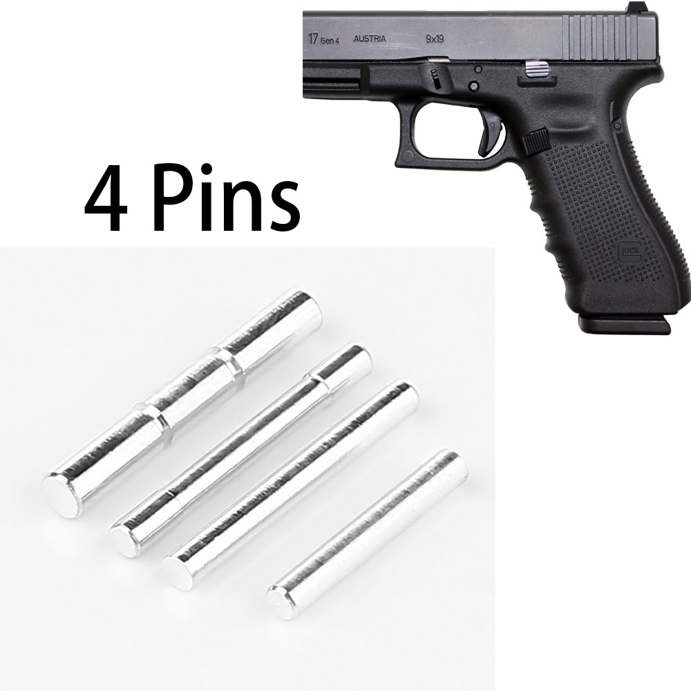 Stainless Steel Gen 4 Pin Kit Set for Glock 17 19 20 21 22 23 26 27 34 35 37