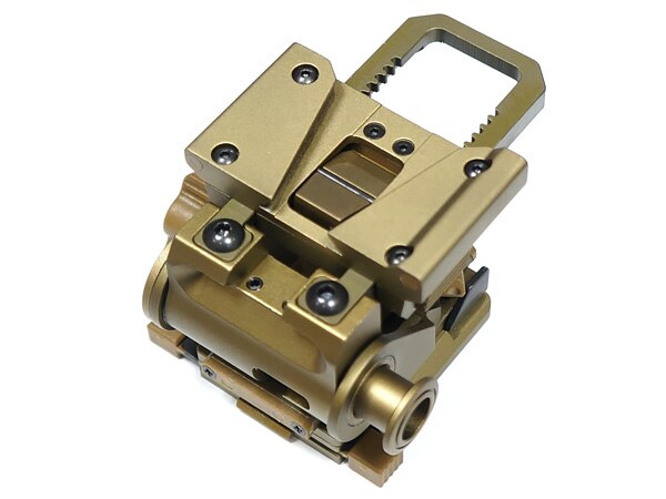 CQC Aluminum L4G24 Airsoft Tactical Helmet NVG Mount For Night Vision Goggle AN/PVS-7 14 15 18 21