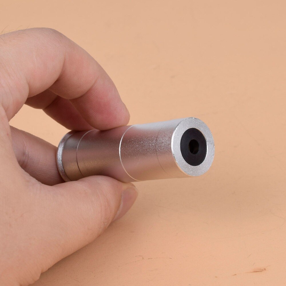 12GA Laser Boresighter Red Laser Boresight Shotguns 12 Caliber Gun Accessory Silver Body 12 Gauge Cartridge