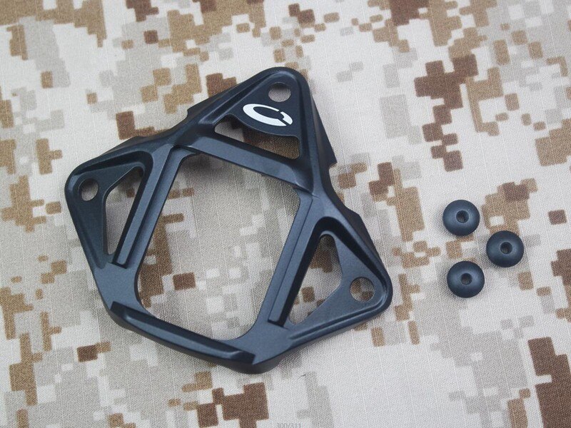 CQC Aluminum Airsoft Tactical Helmet VAS Shroud Skeleton Three-Hole NVG Mount Fast Mich Helmet Accessories