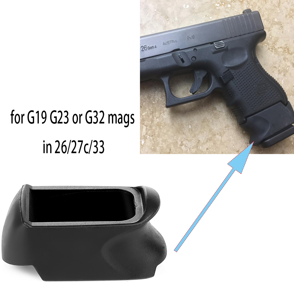X-Grip Adapter for Glock 26 27C Use G19 G23 or G32 Mag in GlockG26 G27 or G33