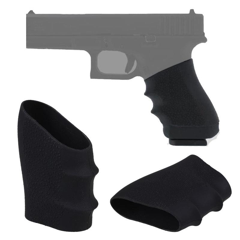 Rubber Grip Sleeve (Universal) Full Size Anti Slip Fits For Glock17 19 20 26, S&W, Sigma, SIG Sauer, Ruger, Colt, Beretta Models