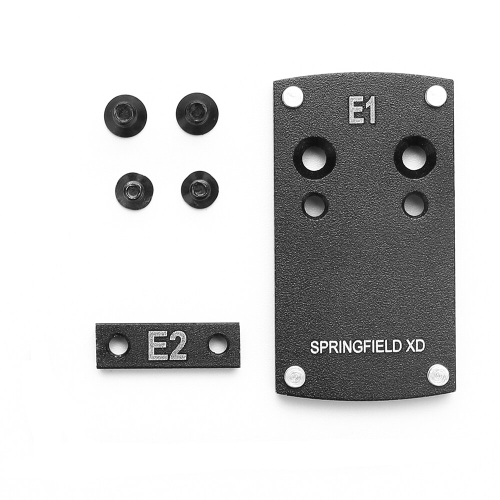 Optics Beretta Glock 1911 M&P Pistol Reflex Sight Mount Adapter Plate for Sightmark Burris Vortex Micro Red Dot Scope