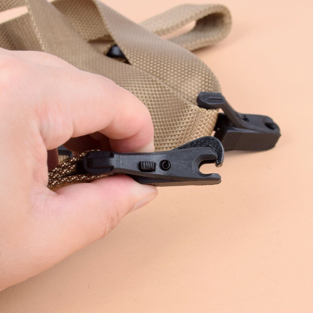 High Quality Gun Adjustable Multi-function MS3 2 Points Tactical Rifle RSA Sling Hunting Nylon Gun Strap Safety Gun Straps