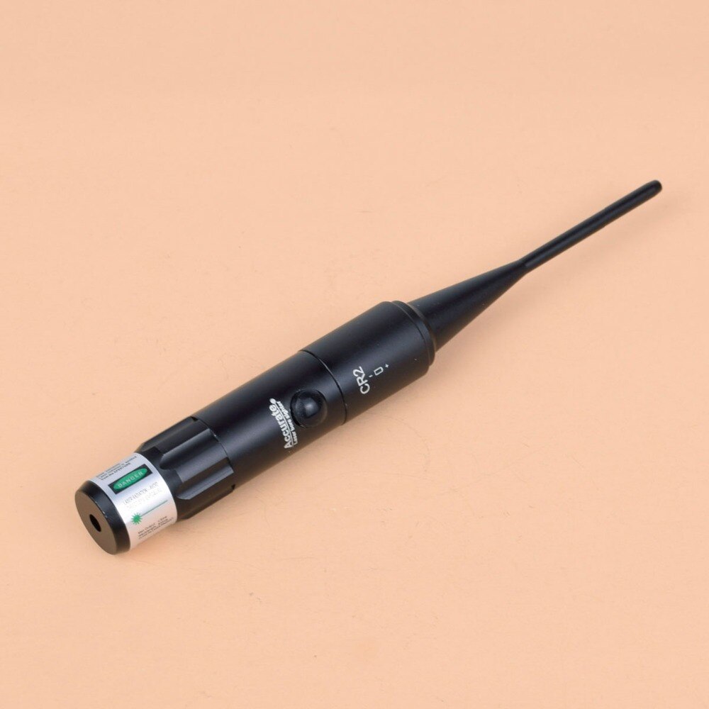 Hunting Green Red Laser Boresighter Kits Green Red Dot Bore Sight with On Off Switch for .22 to .50 Caliber Riflescope