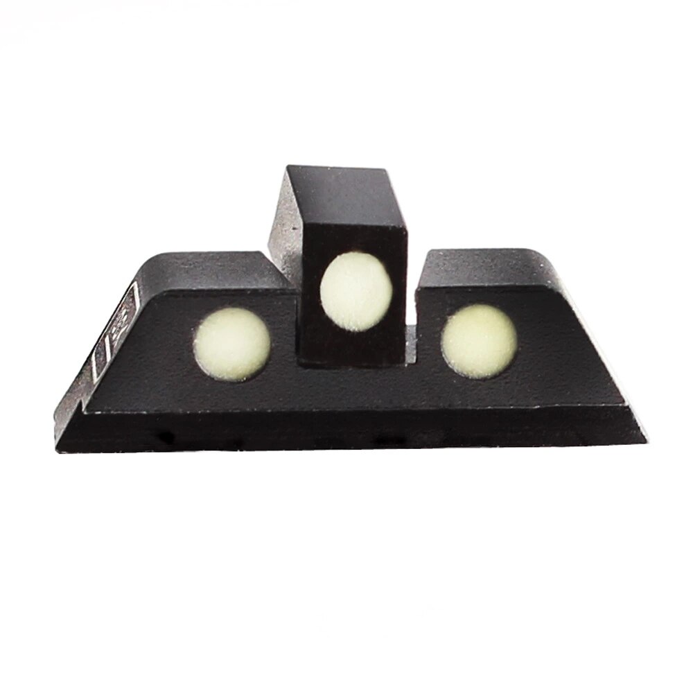 Hunting Accessory Pistol Handgun Glow in the Dark Night Sights Front and  fluorescence Rear Sight Set For Glock