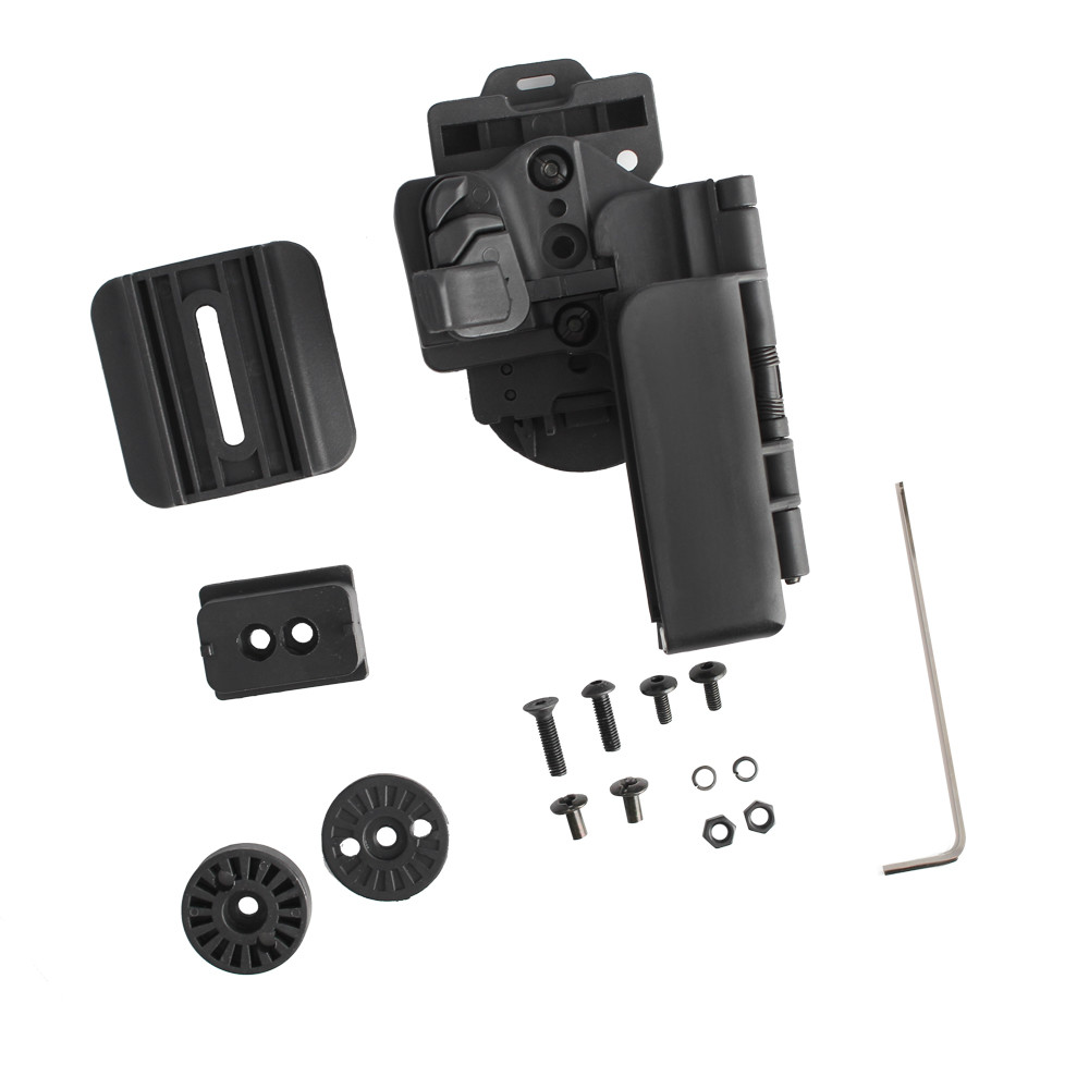 Tactical Level 3 Carry Quick Police Holster Right Hand Military Army Gun Holster Fit for Glock 17/19/23