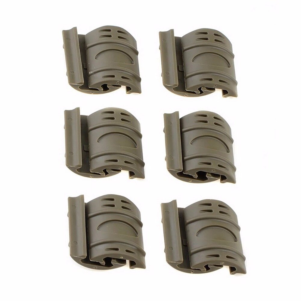 12 Pcs/Lot Tactical Picatinny Quad Rail Rubber Covers for Hunting Accessories