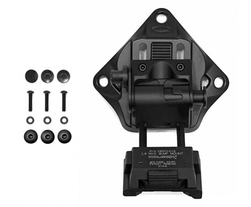 CQC Aluminum L4G19 Airsoft Tactical Helmet NVG Mount Helmet Shroud For Night Vision Goggle AN/PVS-7 14 15 18 21