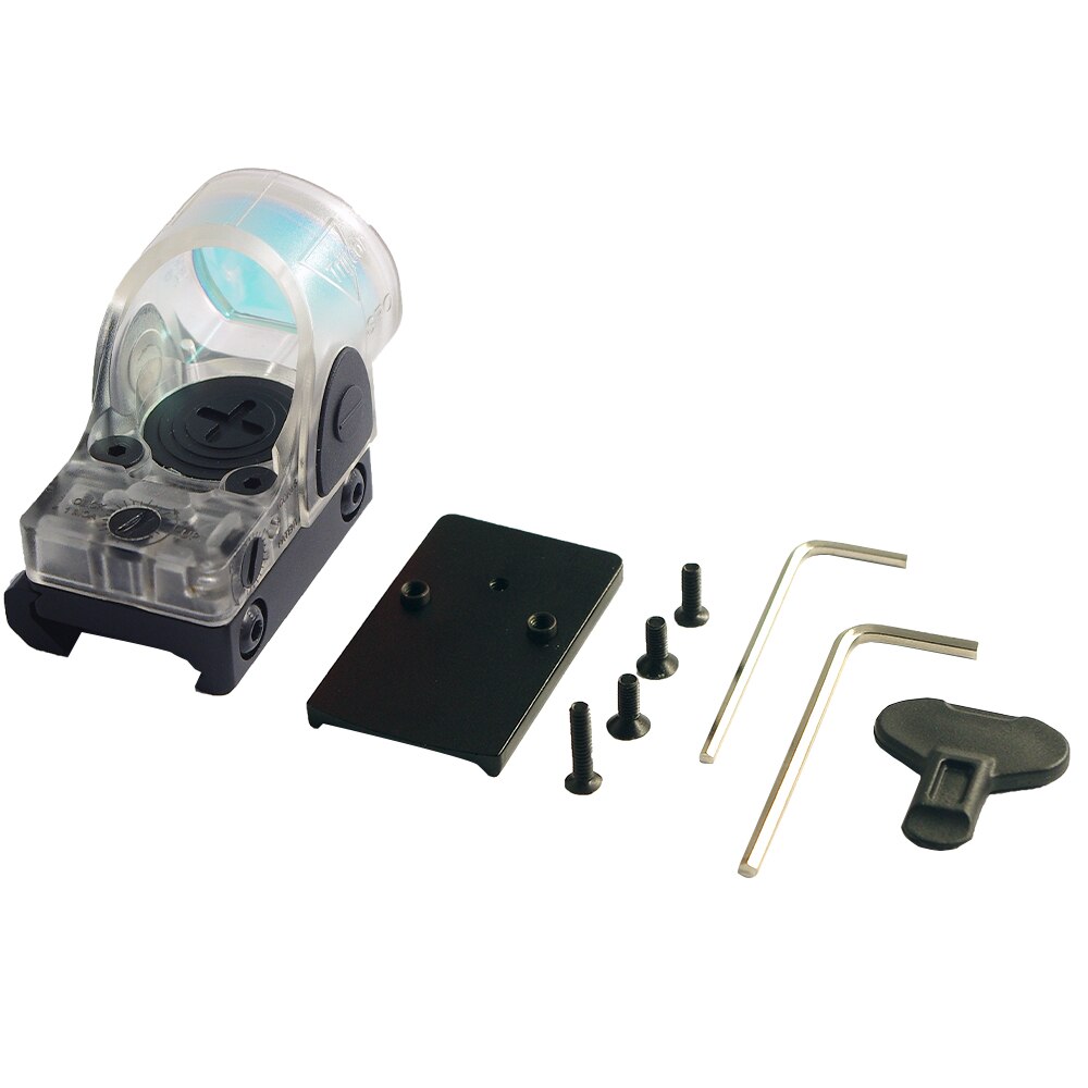 Magorui Colorful RMR SRO Red Dot Sight Collimator Glock / Rifle Reflex Sight Scope fit 20mm Weaver Rail For Hunting Rifle