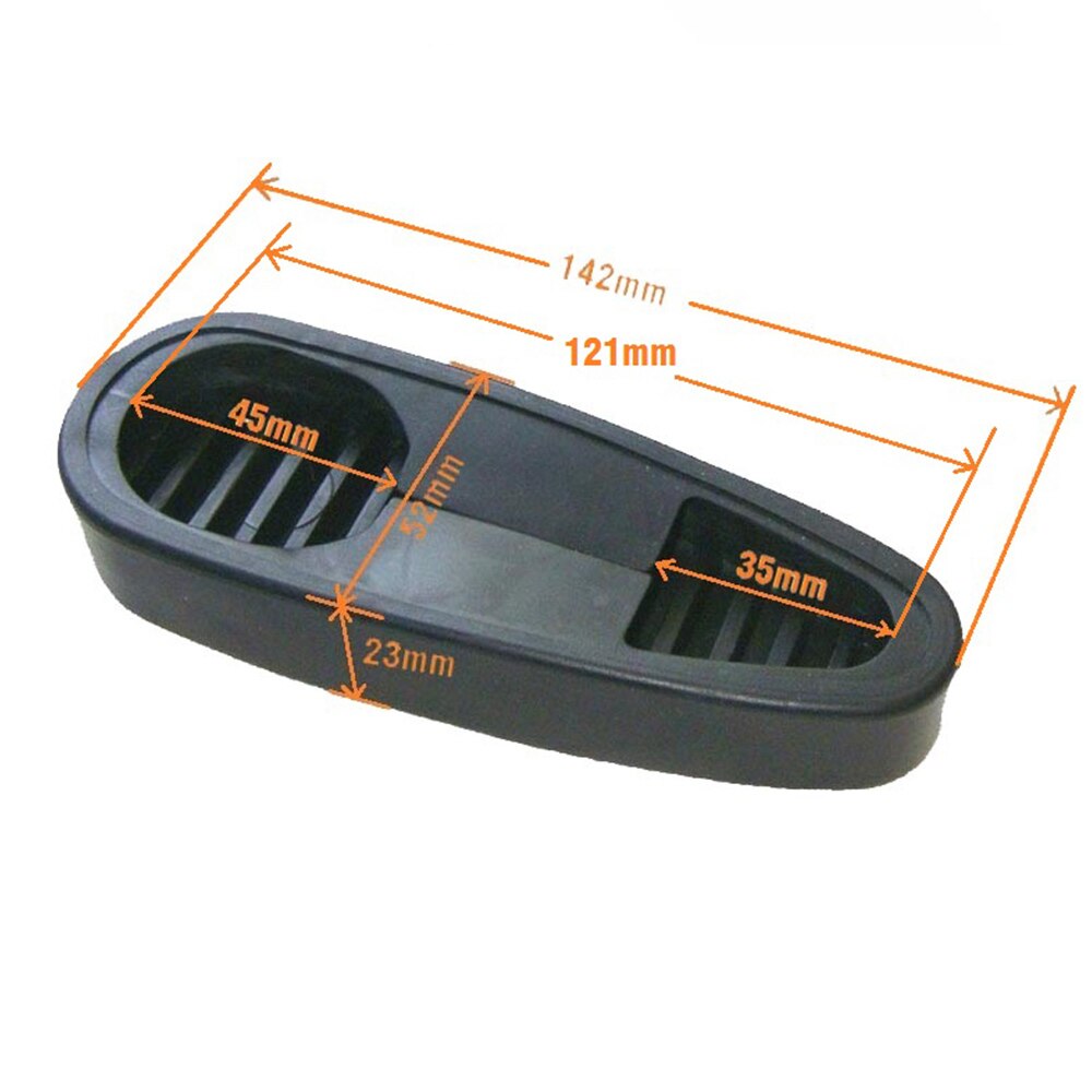 Rubber Combat Buttpad Anti-slip Stock Buttpad For AR15/M4 Rifle Recoil Buttpad