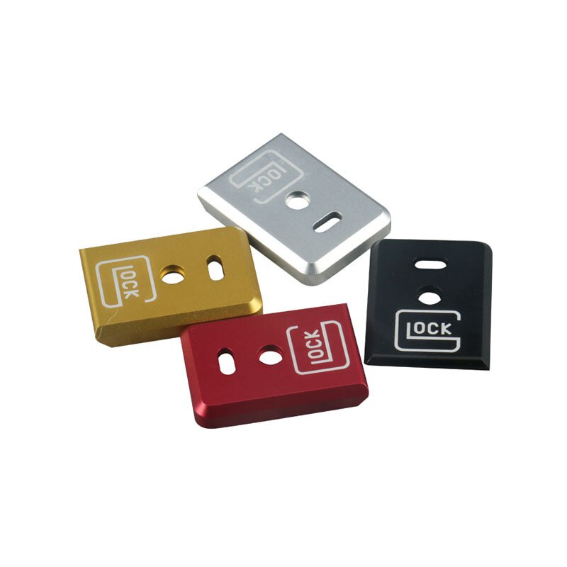 GLOCK Gel Blaster Kublai P1 Magazine Expansion Metal Base Exterior Decoration Upgrade Accessories