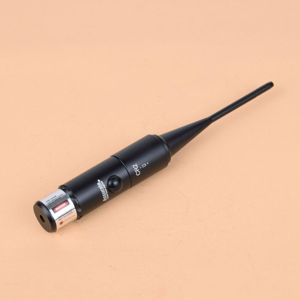 Hunting Green Red Laser Boresighter Kits Green Red Dot Bore Sight with On Off Switch for .22 to .50 Caliber Riflescope