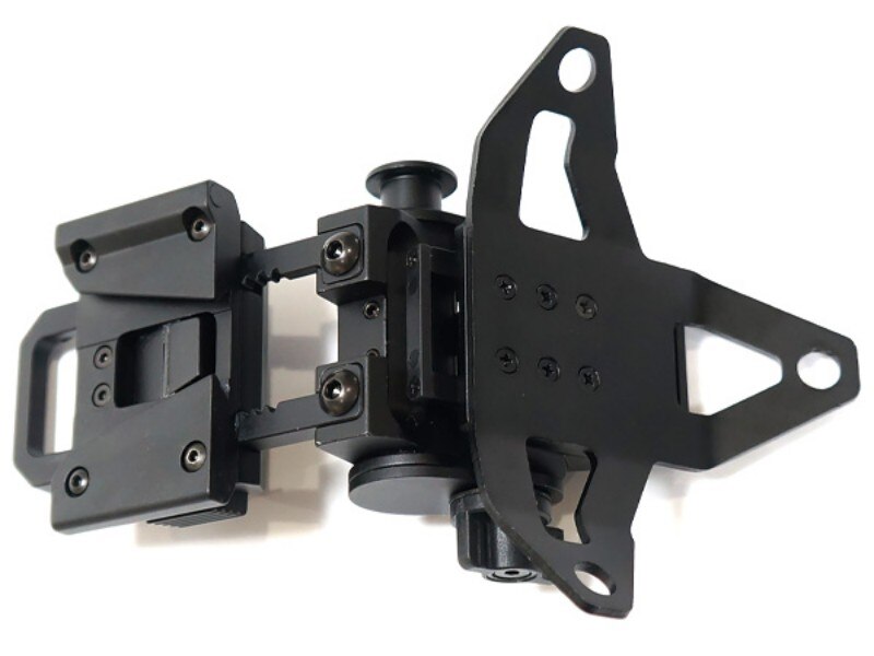 CQC Aluminum L4G30 NVG Mount Airsoft Tactical Helmet Shroud For Night Vision Goggle AN/PVS-7 14 15 18 21