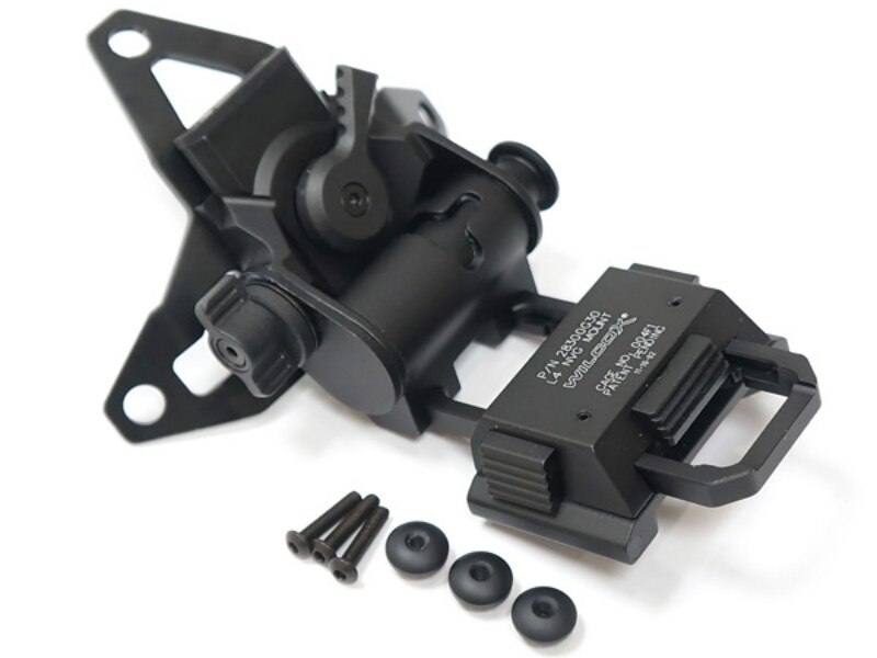 CQC Aluminum L4G30 NVG Mount Airsoft Tactical Helmet Shroud For Night Vision Goggle AN/PVS-7 14 15 18 21