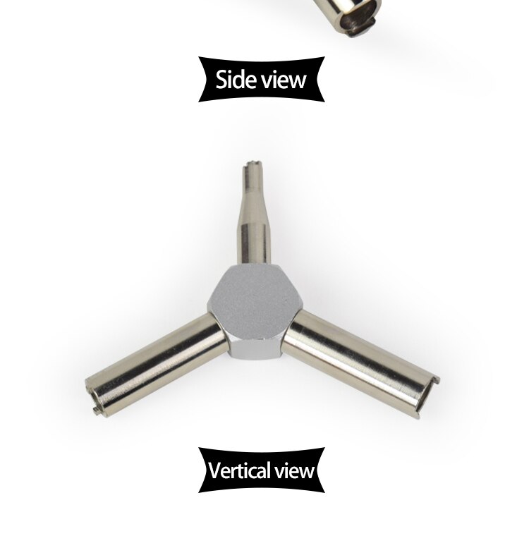 Steel Gas Valve Key Triple Army Force Magazine Charging Tool for GBB AEG KSC WA Airsoft Wargame