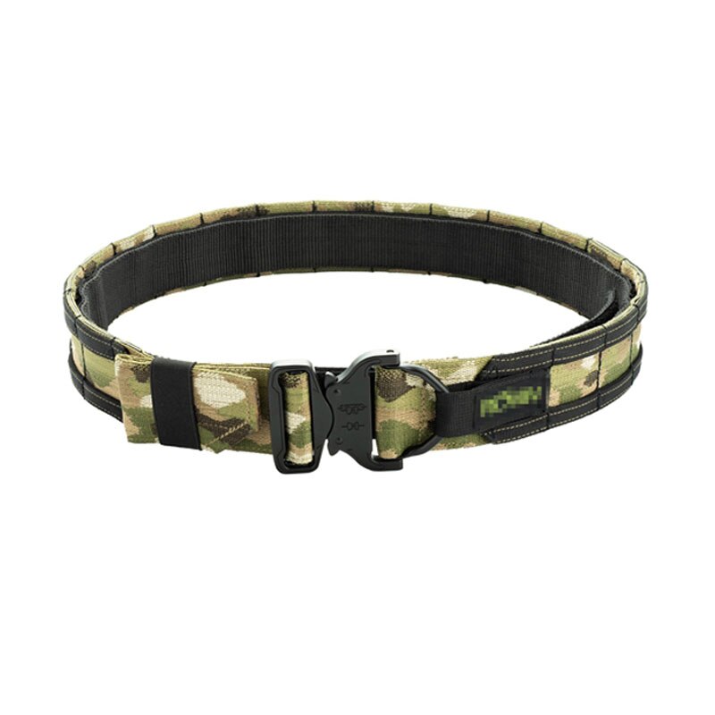 2 inch Black DRing Fighter Belt Tactical Molle Belt Multicam CS Outdoor