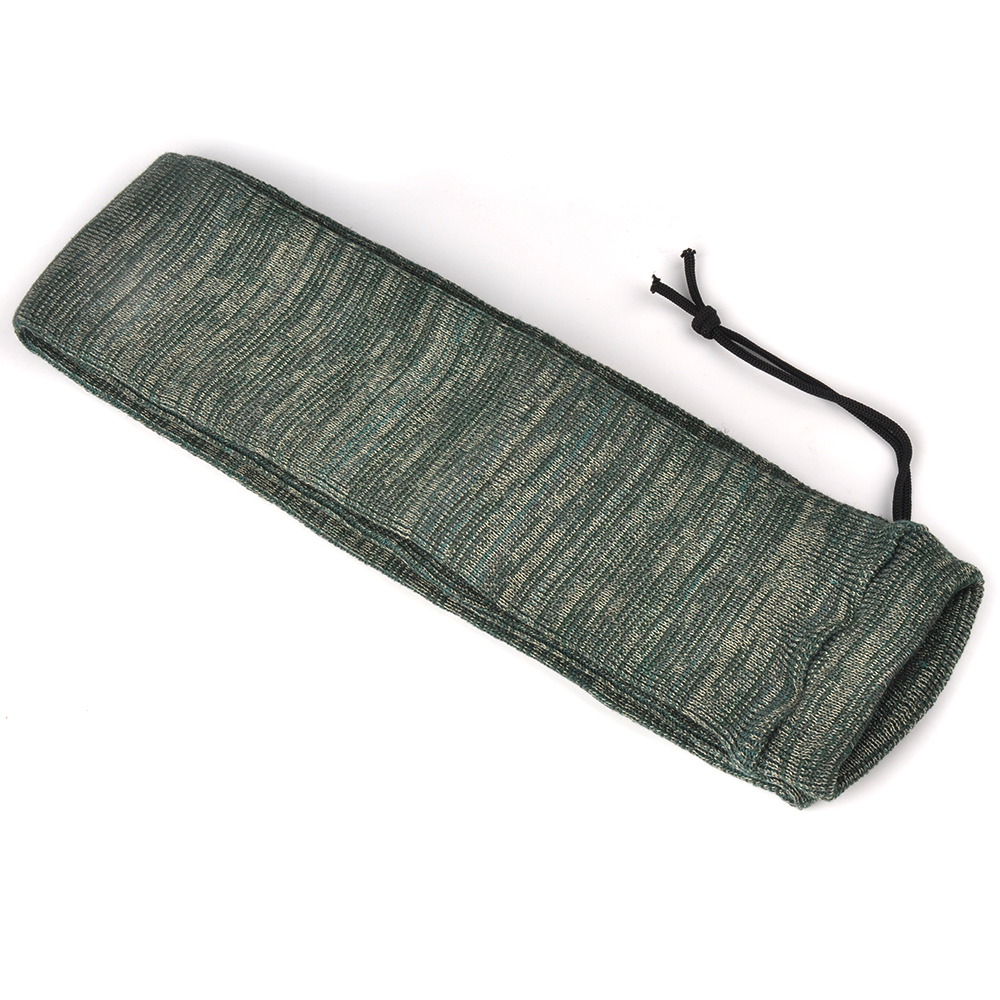 54″ Rifle Knit Air Gun Sock Polyester Silicone Treated Gun Sock Dustproof Rifle Fishing Rod Sock Protection Cover Bag Case