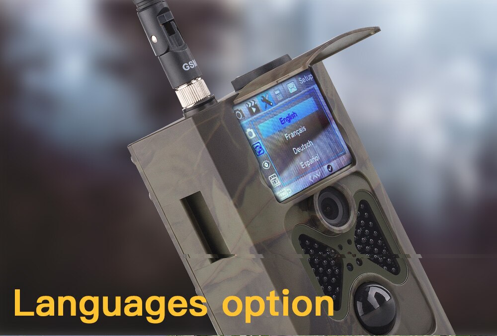 2G Cellular Hunting Cameras Surveillance Wireless Cameras SMS MMS SMTP Mobile Photo Traps Trail Cameras Tracking HC550M
