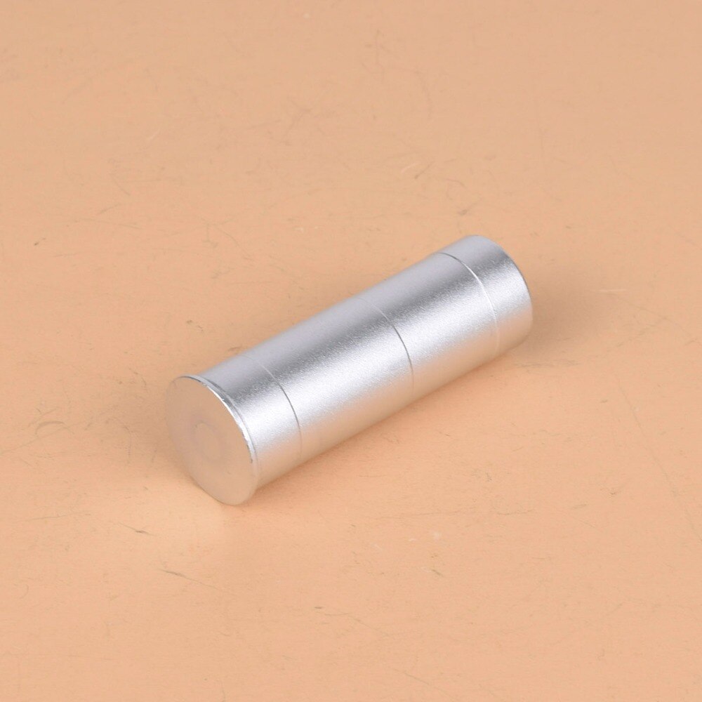 12GA Laser Boresighter Red Laser Boresight Shotguns 12 Caliber Gun Accessory Silver Body 12 Gauge Cartridge