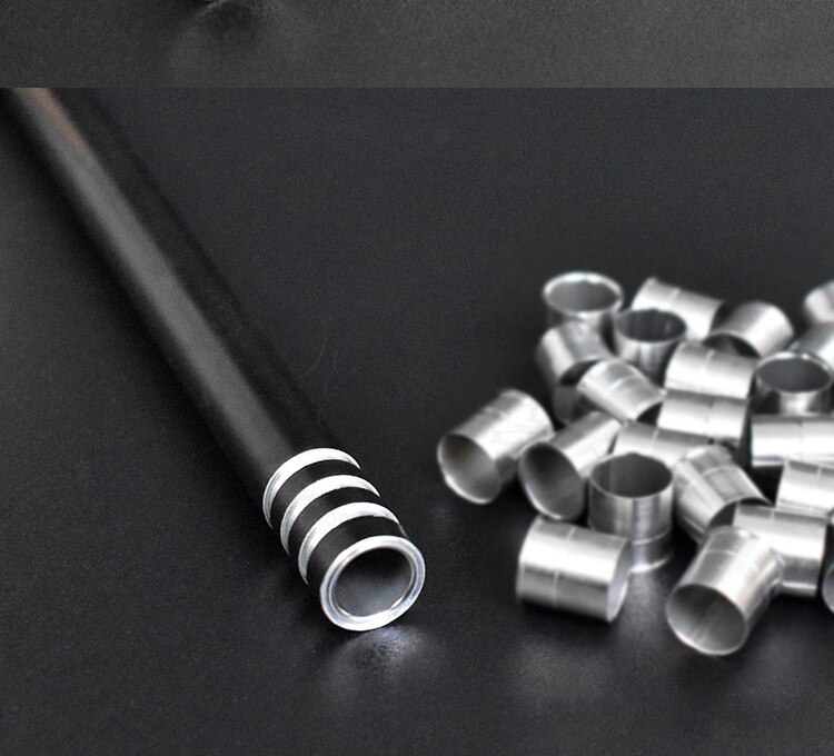 2PCS Ballistic Arrester Water Bullet 7.5mm Internal Diameter Inner Tube Paintball Accessories Airsoft Gun Weapon