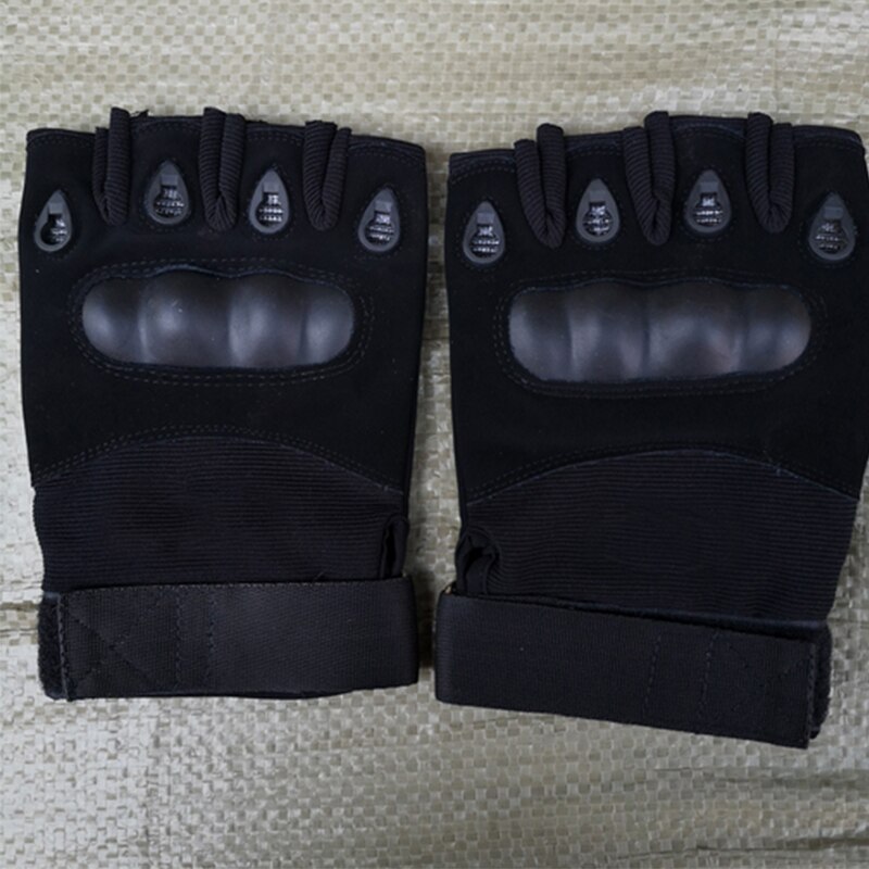 Outdoor Tactical Sports Riding Half-Finger Wear-Resistant Non-Slip Protective Gloves