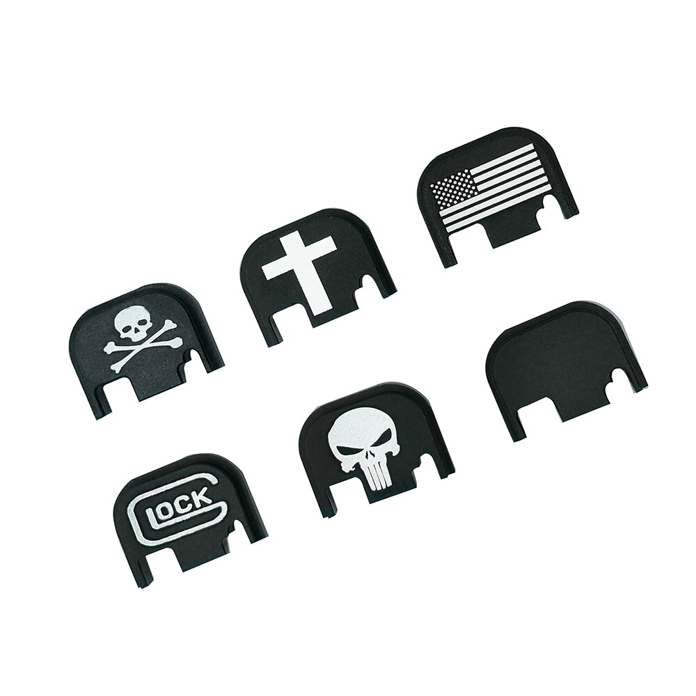 Glock Rear Cover Plate for Glock Gen 1 2 3 4 Fits All Models Glock 9mm 10mm .357 .40 .45 Except G42 or G43