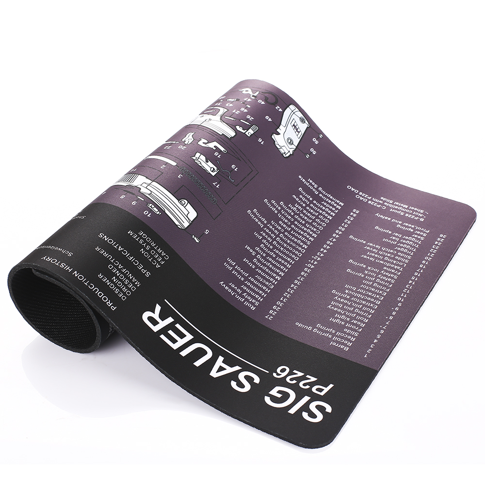 P226 P229 XD 1911 Glock Gun Cleaning Rubber Mat 17″x11″