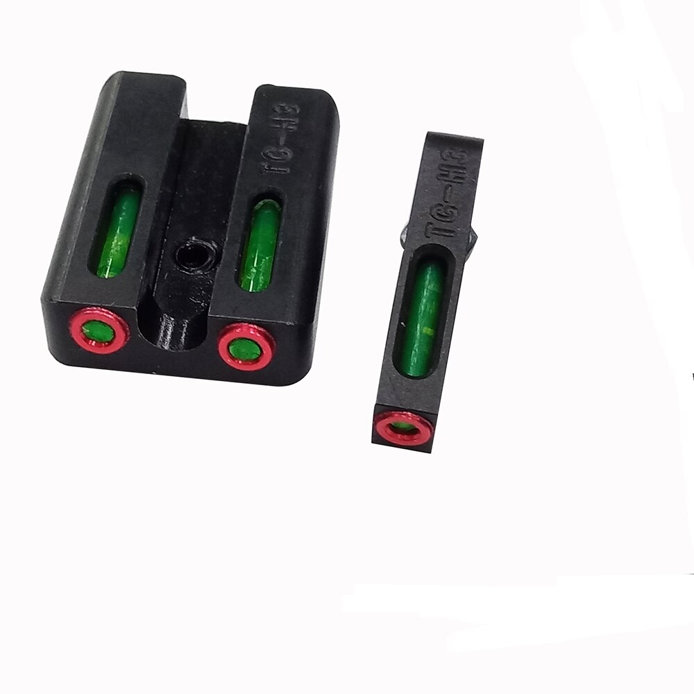 Fiber Optic Sight Set-Red /Green Front Rear Sight For Glock