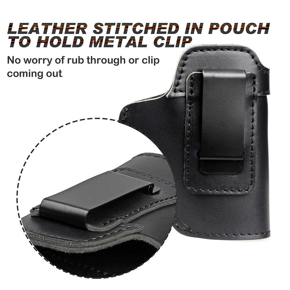 Tactical Hunting Holster for Beretta 92 Glock 17 19 22 23 M&P Accessories Gun Holster Leather Concealed Tactical Pistol Case