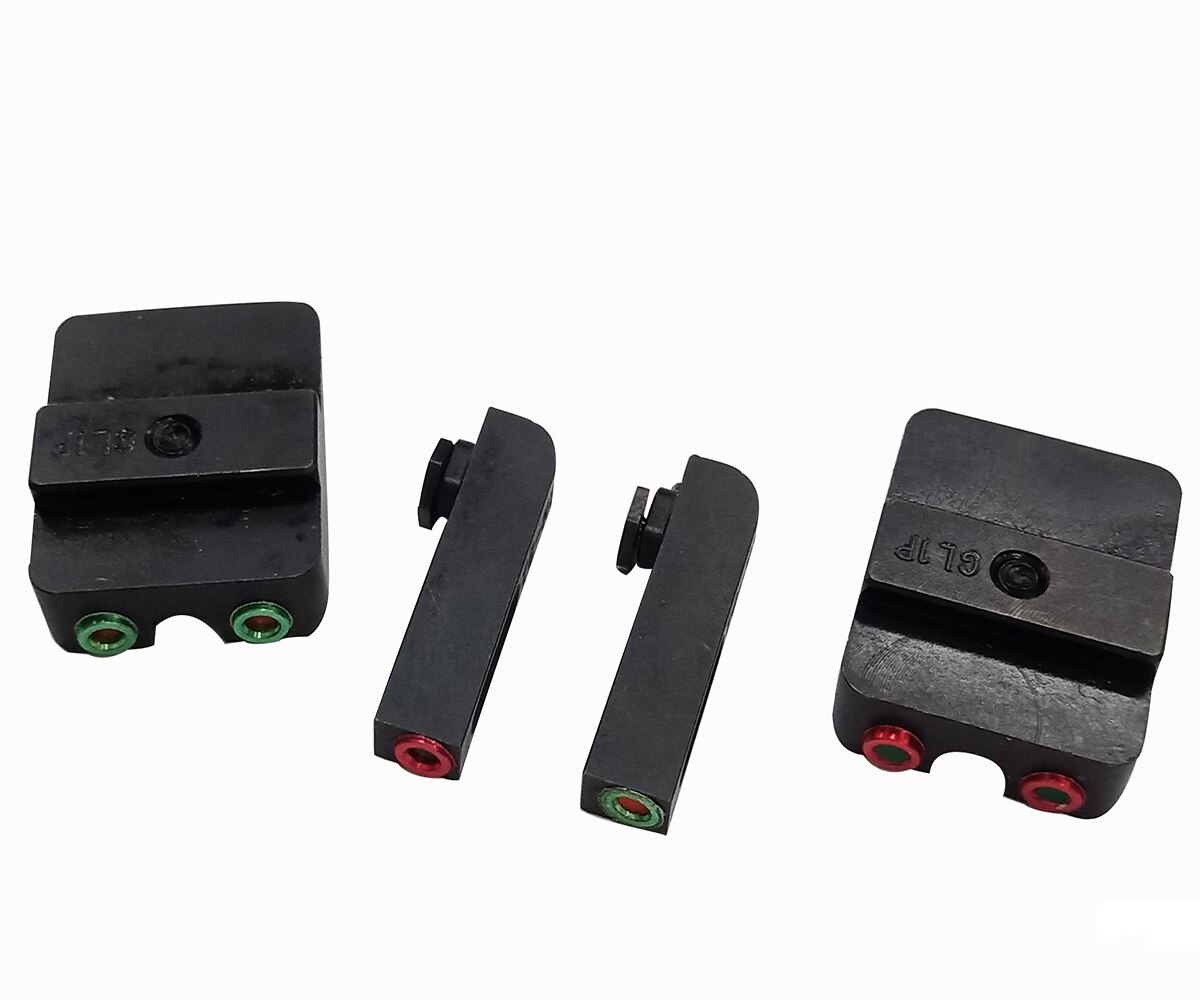 Fiber Optic Sight Set-Red /Green Front Rear Sight For Glock