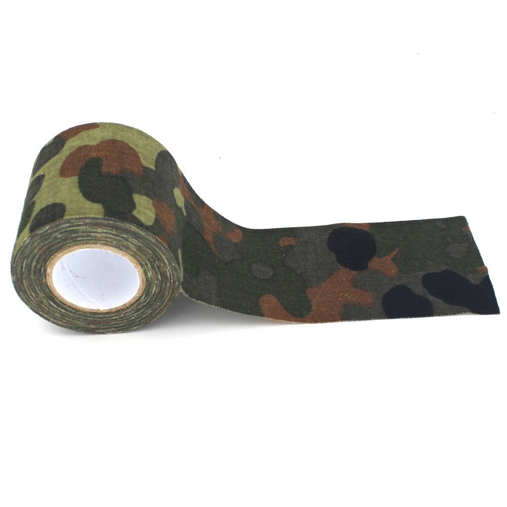Outdoor Bionic Camouflage Cloth Tape Cotton Cloth Substrate Equipment Winding Tape 4.5*500cm