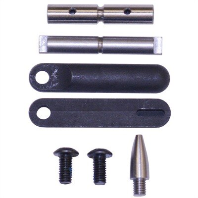 Gen 2 .154 Non-Rotating Anti-Walk Pins with Black Side Plates Trigger Hammer Pins