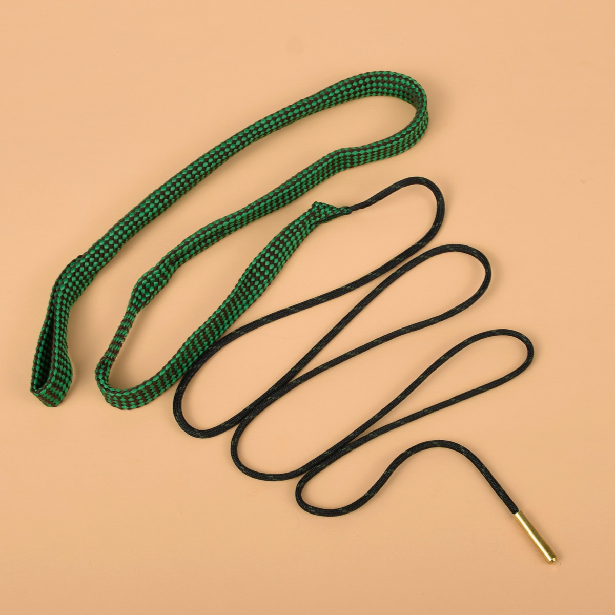 Pro .22cal 5.56mm .38cal 9mm nato Brass bore snake rifle/pistol Gun cleaner boresnake Rope Rifle Barrel Hunting Gun cleaning kit