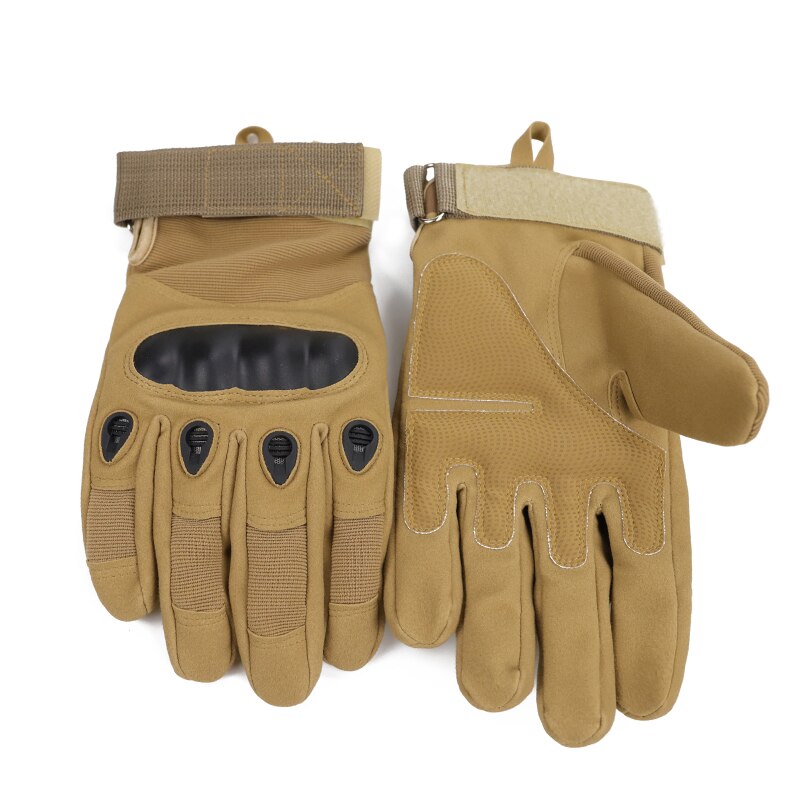 Winter Full Finger Protective Shell Army Mittens Antiskid Motorcyclist Paintball Shooting Airsoft Combat Hunting Cycling Gloves