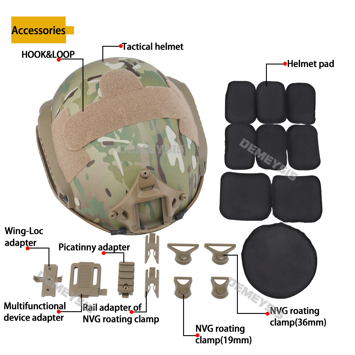 MH Type Paintball CS Game Sports Army Combat Wargame Protective Helmet